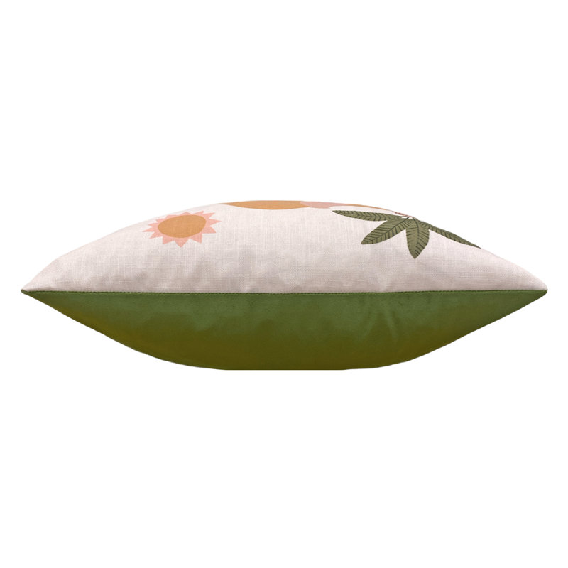 Alia Sand Square Throw Cushion