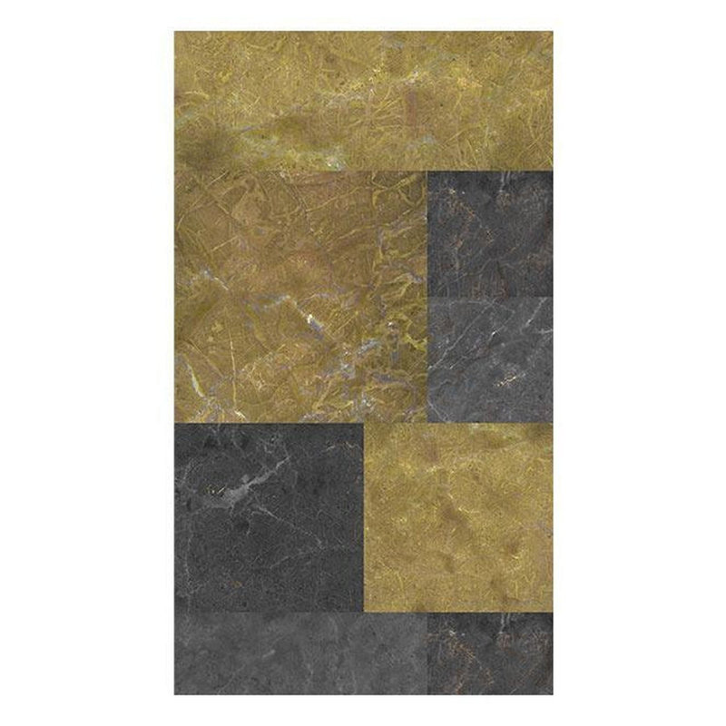 Rouleau de papier peint L 32,8 pi x l 19 po Alihan, Jaune