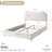 Lovensky Upholstered Wool Platform Bed-704515185-704515187