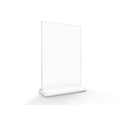 5.5 x 8.5" Clear Picture FrameAcrylic Photo Frame Frame Sign Holder Magnetic Table Tent