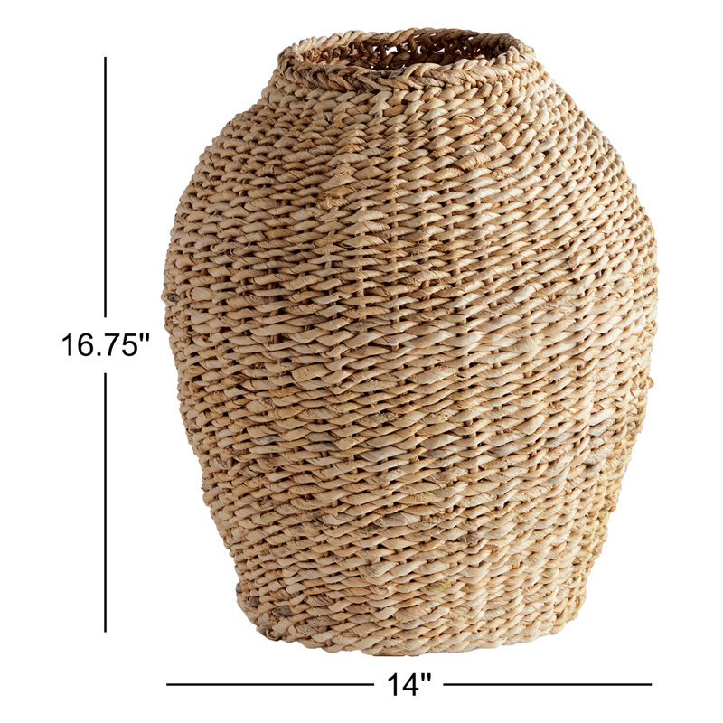 Warrington Handmade Table Vase, 16.75" H x 14" W x 14" D