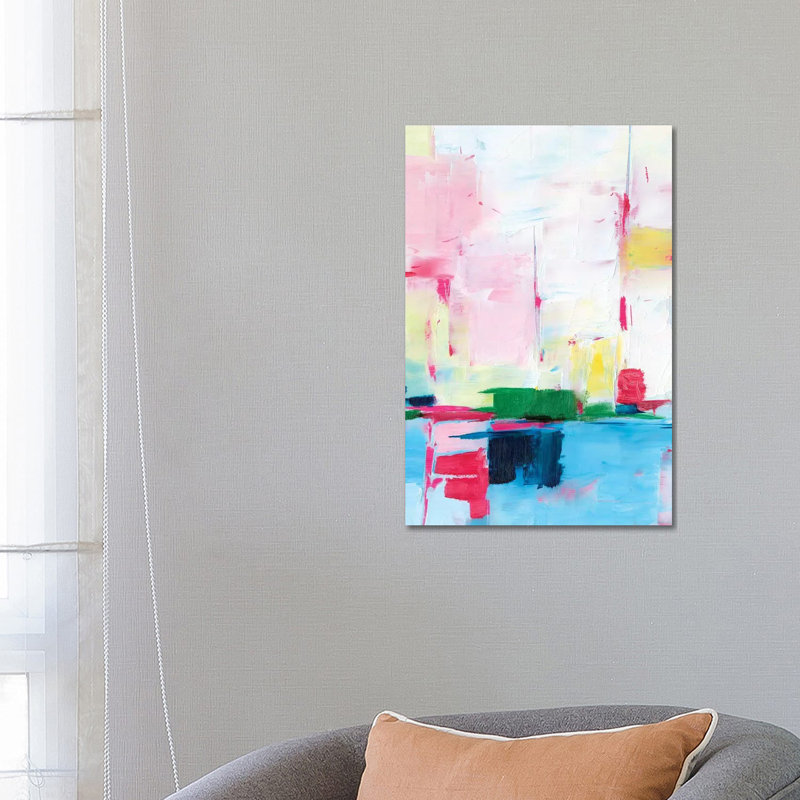 Magenta Horizon II by Ethan Harper - Wrapped Canvas Print, 66.04cm H x 45.72cm W 1.9cm D