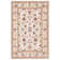 Hollander Oriental Handmade Looped Wool Ivory Area Rug