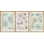 3 pièces William William Flower Market Exposition par William Morris-119385119-90975232-90975234