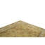 Wool Oriental Area Rug in Gold