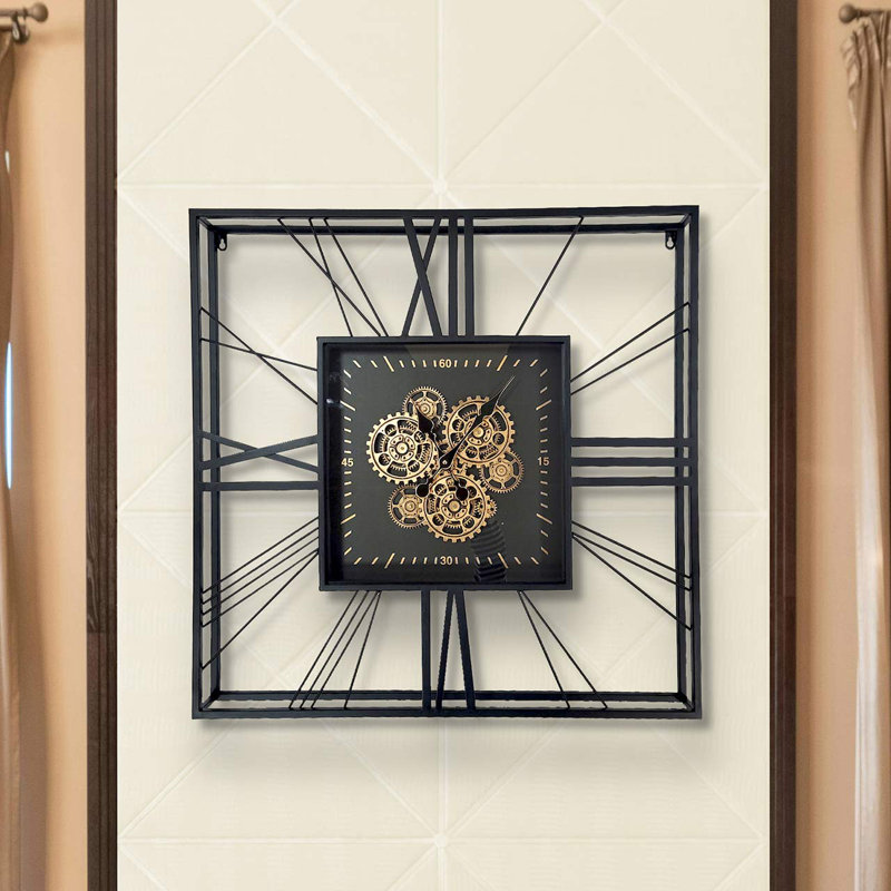 Sandiacre Metal Wall Clock, Large