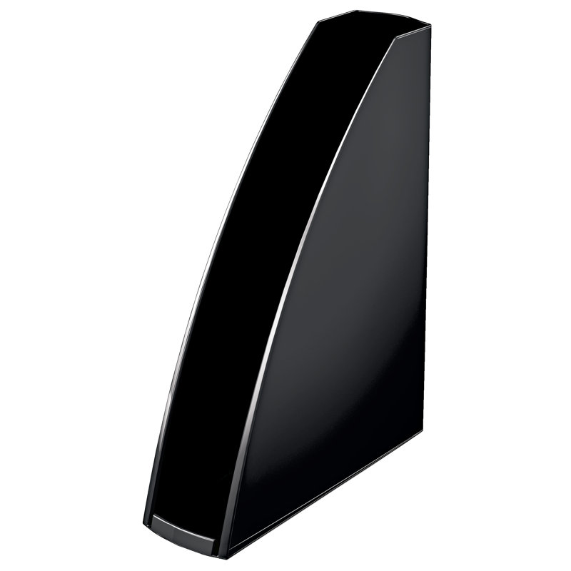 Free Standing Magazine Rack, Black