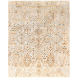 Overdyed One-of-a-Kind 8' 2" X 10' 1" Hand Knotted Area Rug