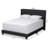Cherron Upholstered Wingback Bed-985264935-985264932