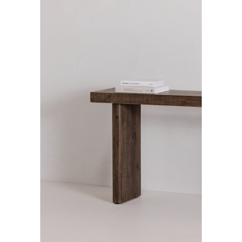 Monterey 60'' W Solid Wood Console Table, Brown