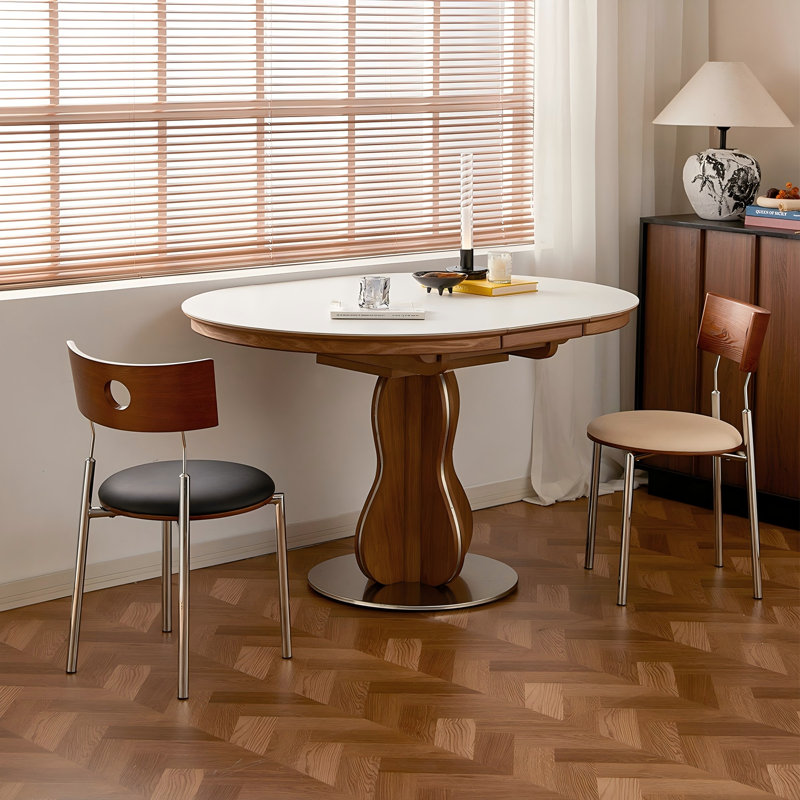 Table de salle à manger 47,24 po, 29.53" H x 47.24" W x 35.43" D
