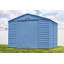 Remise de rangement en acier Select, 10 x 12, bleu gris-55865217-101611788