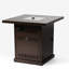 28 po au propane - crée une table de foyer d'extérieur relaxante et polyvalente pour les repas et