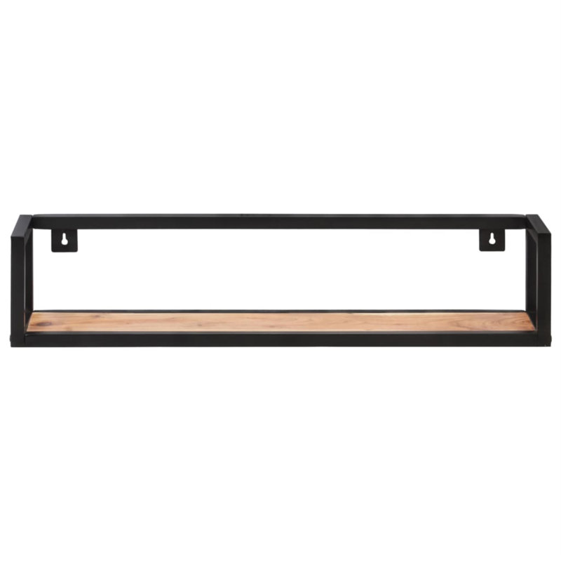 2 pièces, Noir / brun, H 6,7 po x l 31,5 po x P 6,7 po