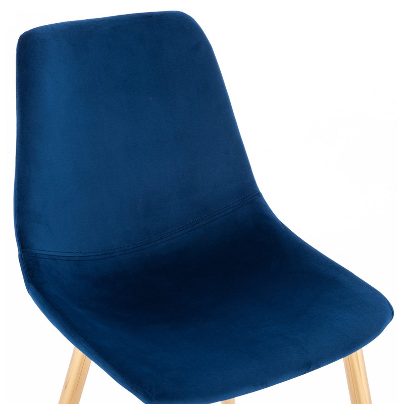 Chaise de salle à manger D camion, Bleu