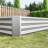 Metal Raised Garden Bed - For Vegetables, Herbs, Flowers 91.32 In. Long, Rust Coating 7.6X3.7X0.98Ft Herb Rust, Spacious For Optimal Plant Growth
