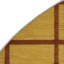Tapis brun intérieur et extérieur Trellis-946354952