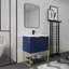 Meuble-lavabo autoportant de 30 pouces avec lavabo en résine