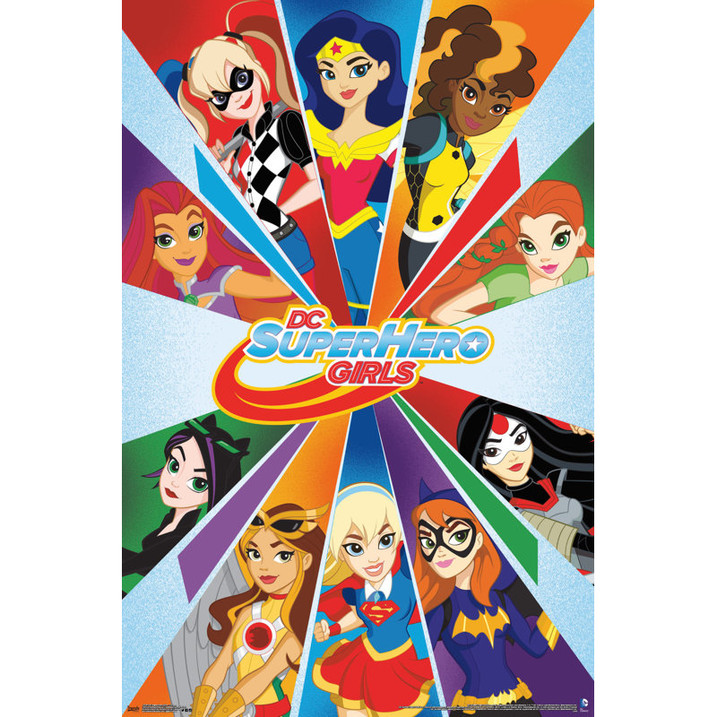 « dc super hero », impression sur papier