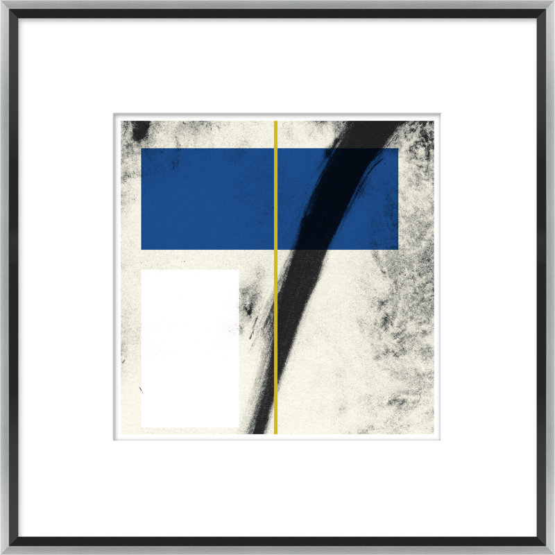 «Solution to the Problème 5» - Peinture encadrée sur papier