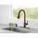 Capertee Pull Down Sprayer Kitchen Sink Faucet with Matching Soap Dispenser