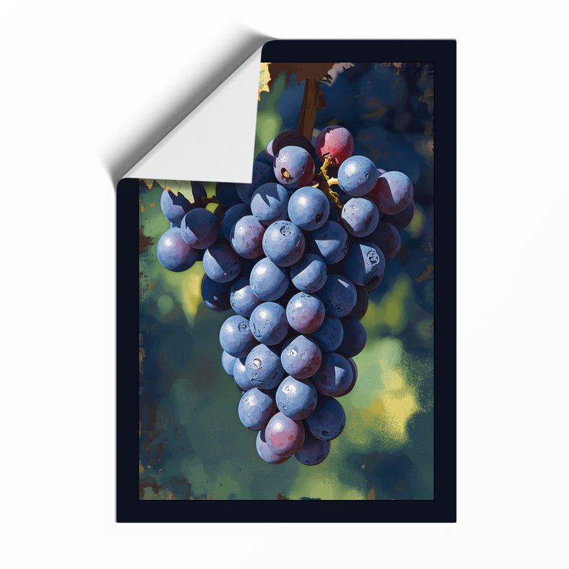 Ripened Grapes Botanical - Print, Unframed, A2 - 59.4 x 42.0 cm