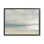 «Abstract Beach Horizon Landscape» par Christy McKee - cadre flottant, impression sur bois