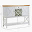 Console de bar multifonctionnelle avec tiroir, armoire, support à vin et tablette de rangement pour divers espaces de vie