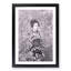 Geisha and Cherry Blossoms by Ogawa Kazumasa - Picture Frame Painting Print-55608276-55608277