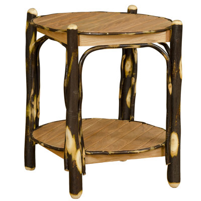 Aiesrom Solid Wood End Table