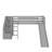 Twin Size Loft Bed With Slide-1303614072
