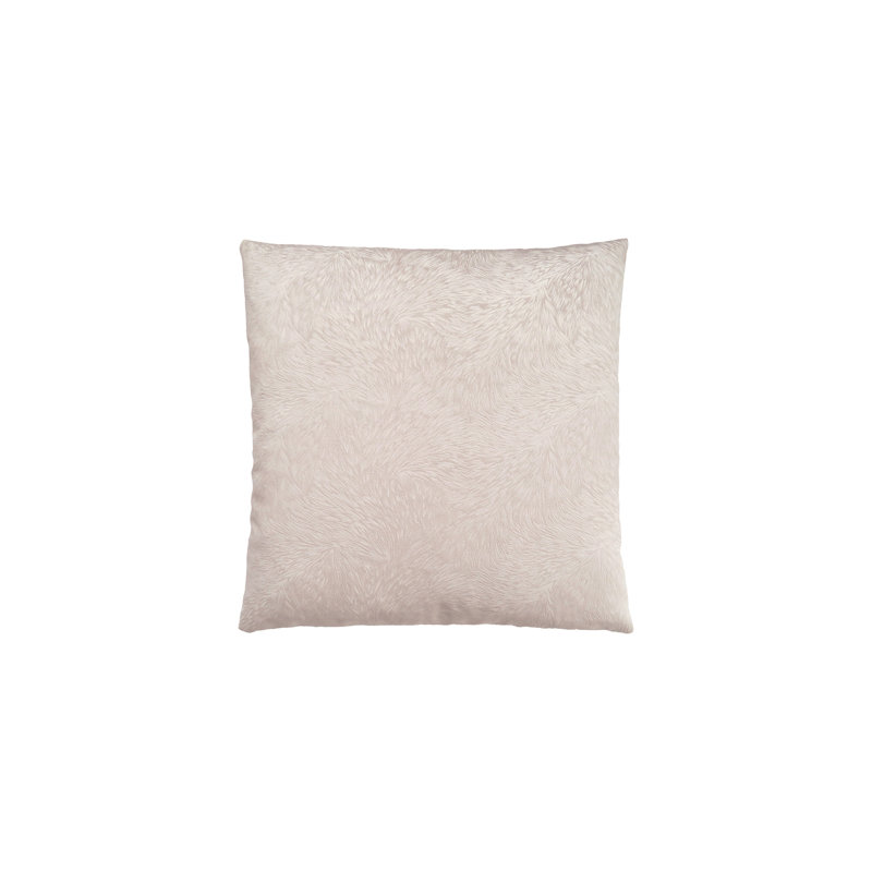 Coussin décoratif en polyester hypoallergénique mauve 18 po x 18 po avec insert pour canapé, canapé et chambre à coucher