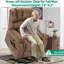 Grand fauteuil inclinable électrique à deux moteurs avec repose-pieds allongé Tall Man-1603724974
