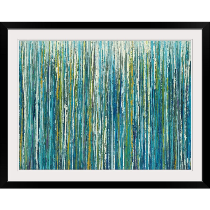 « greencicles », reproduction de photo, H 35 po x l 44 po x P 1 po, Cadre noir
