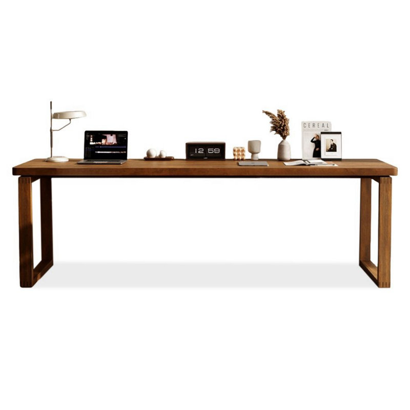 Bureau moderne et simple en bois massif, H 29,53 po x l 55,12 po x P 23,62 po