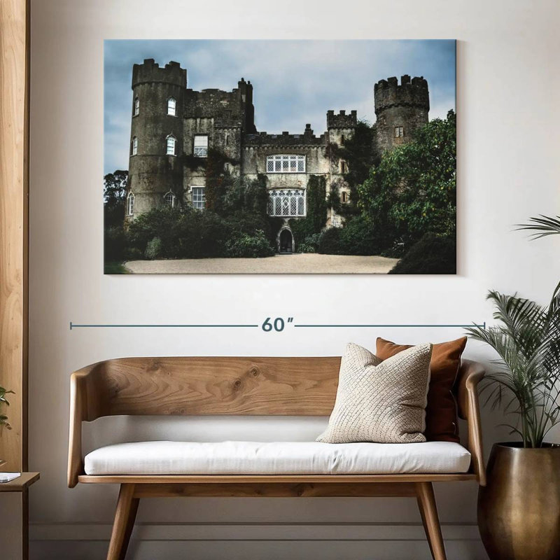 Lilie Malahide Castle, 34" H x 51" W