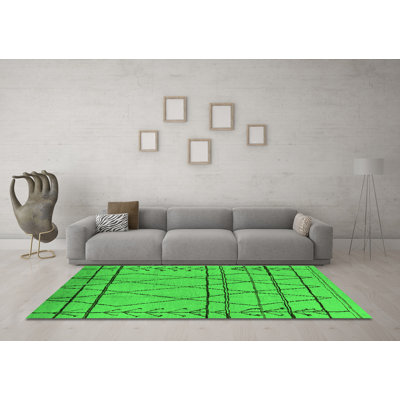 Iarlaith Washable Geometric Indoor Rug