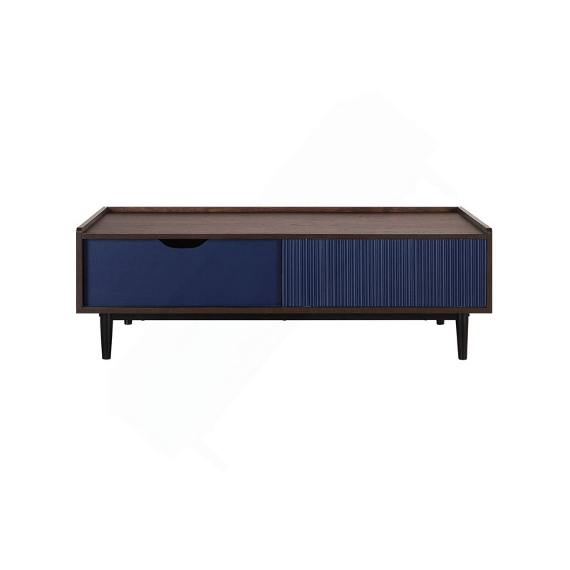 Table basse en bleu marine, Marine