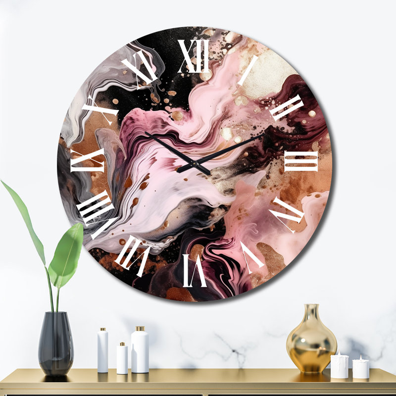 Metal Wall Clock, Extra Large