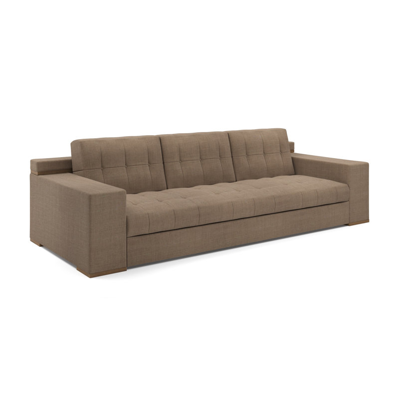 Indio Sofa, 31" H x 96" W x 42" D, 3, Nevis Khaki