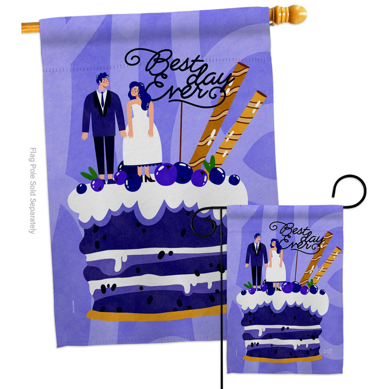 Ensemble de drapeaux à 2 côtés en polyester 40 po x 28 po