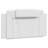 vidaXL Bed Frame Viana with LED without Mattress White 100x190 cm
