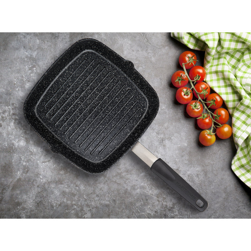 MasterPan Inc. 1,6 po Poêle à frire antiadhésive en aluminium