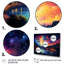 «Paris Starry Night Skies - Vangogh», ensemble de 4 pièces d'art mural-200330484