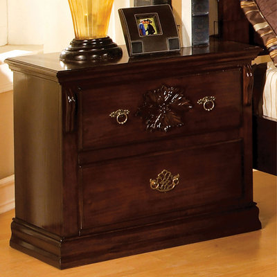 Carnlea 3 Drawer Nightstand