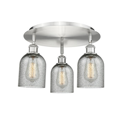 Batul Glass Flush Mount