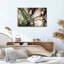 «Green Mineral Veins on White Rock Cave», art mural sur toile-2005809714