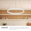 Luminaire suspendu 1 lumière Cerchio-107141913-98799080