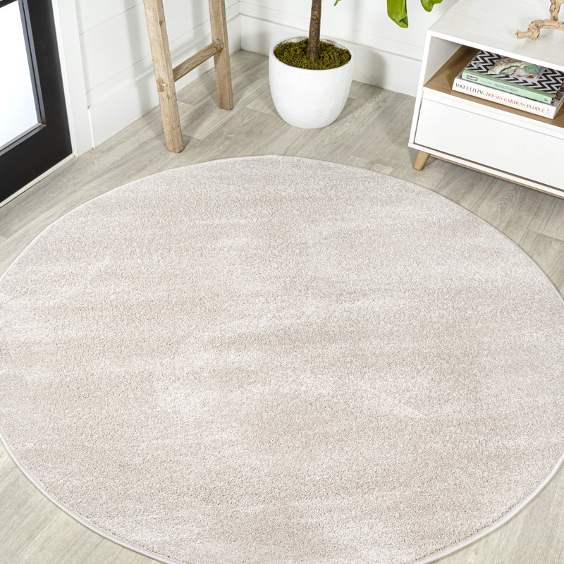 Tapis beige Asala, Rond 4 pi