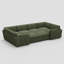 Canapé-lit modulaire large en velours côtelé Knaack-1954512158